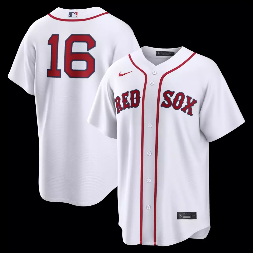jarren duran boston red sox nike home replica jersey white