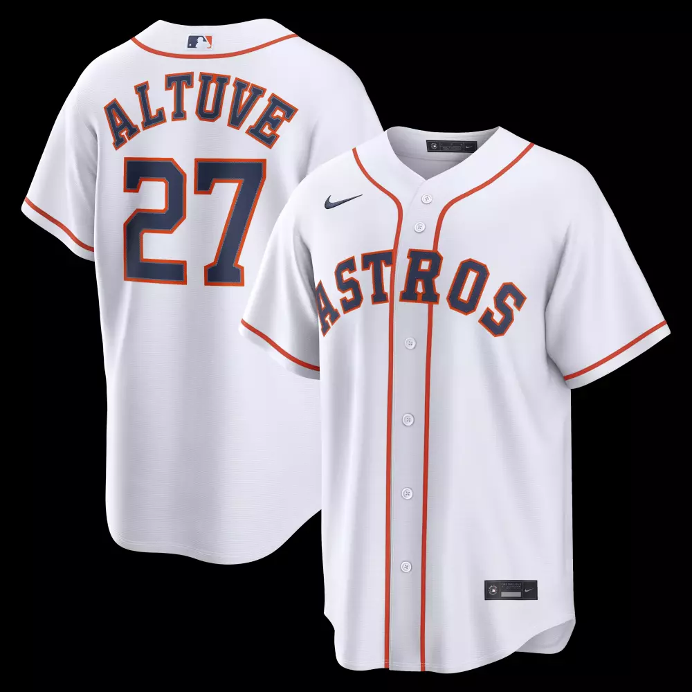 jose altuve houston astros nike home replica jersey white