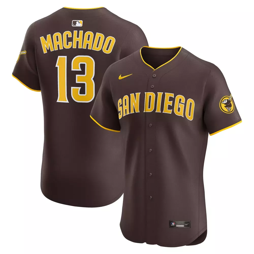 manny machado san diego padres nike home elite player jersey white 1