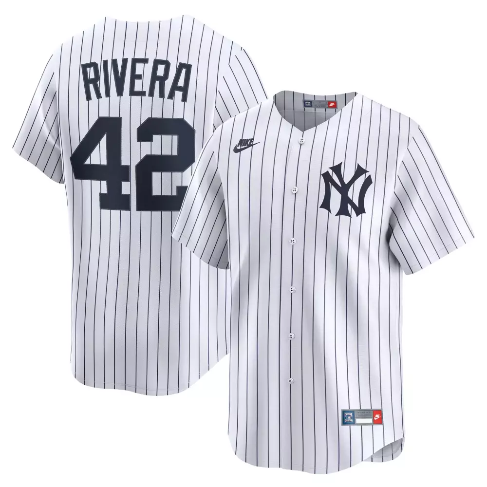 mariano rivera new york yankees nike throwback cooperstown collection limited jersey white