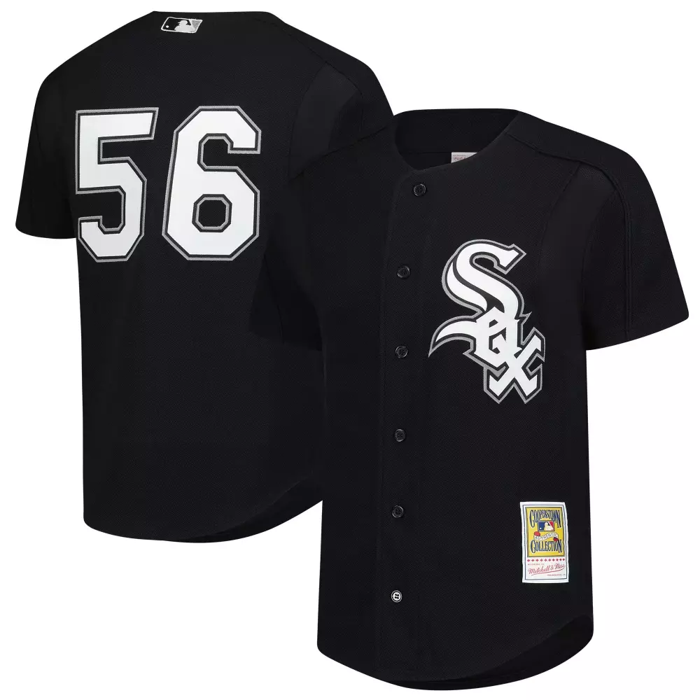 mark buehrle chicago white sox mitchell ness authentic batting practice jersey black