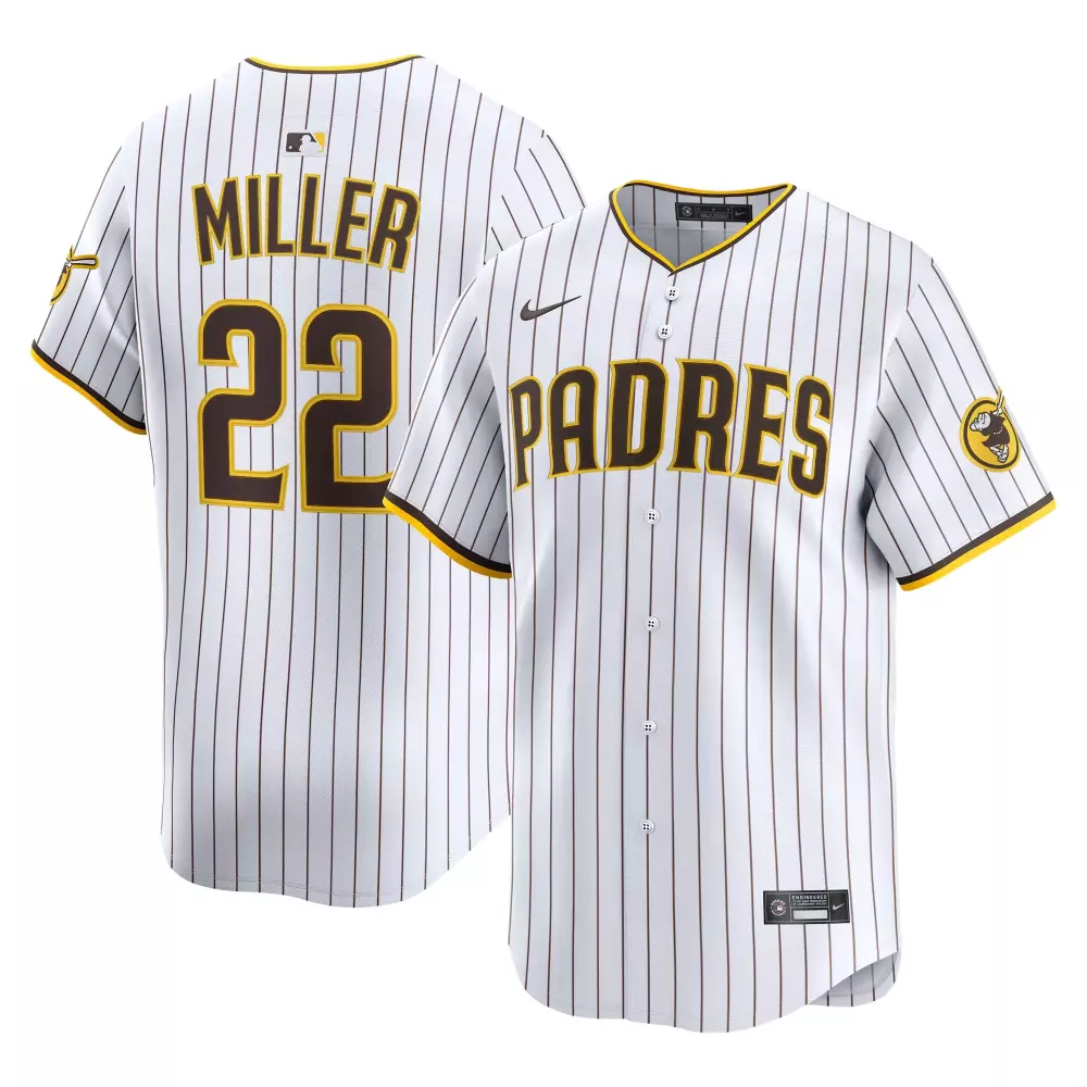 mason miller san diego padres nike alternate limited player jersey khaki 1