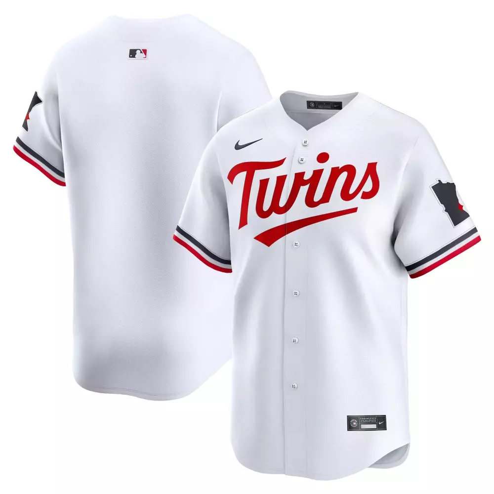minnesota twins nike home limited jersey white