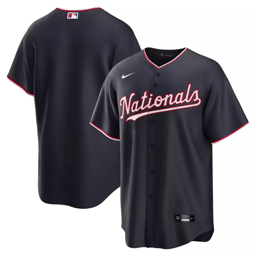 washington nationals nike home custom replica jersey white