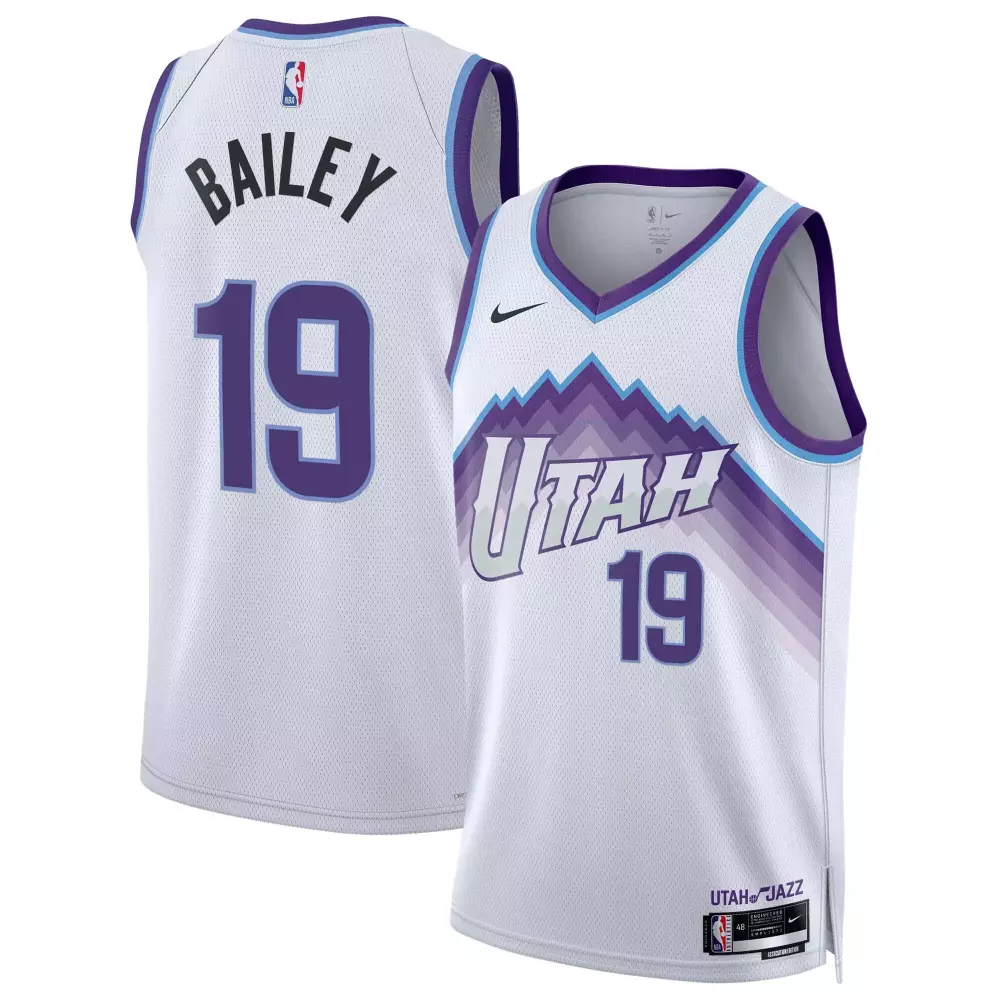 ace bailey utah jazz jordan brand unisex swingman player jersey statement edition black