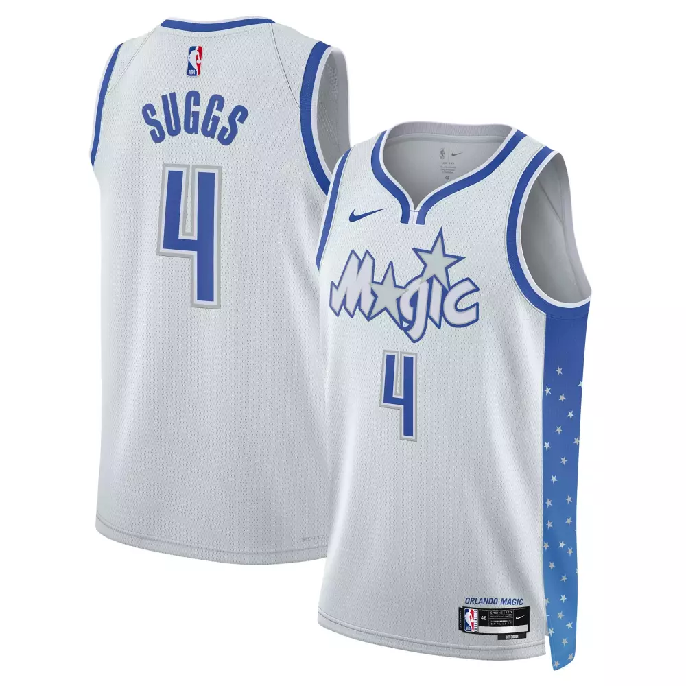 jalen suggs orlando magic nike unisex 2025 26 swingman jersey silver city edition