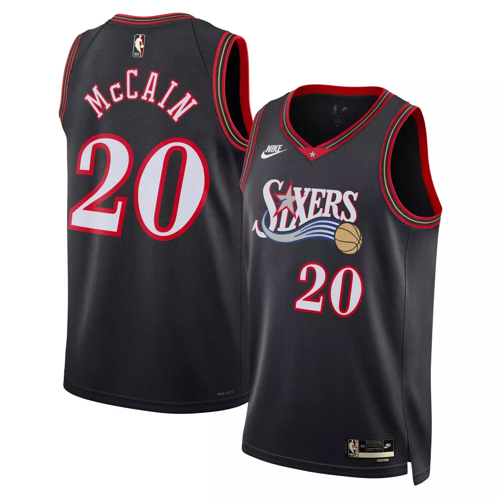 jared mccain philadelphia 76ers nike swingman jersey icon edition royal