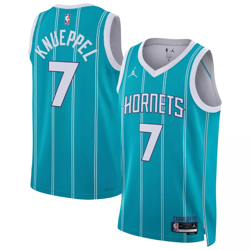 kon knueppel charlotte hornets nike unisex swingman jersey icon edition teal