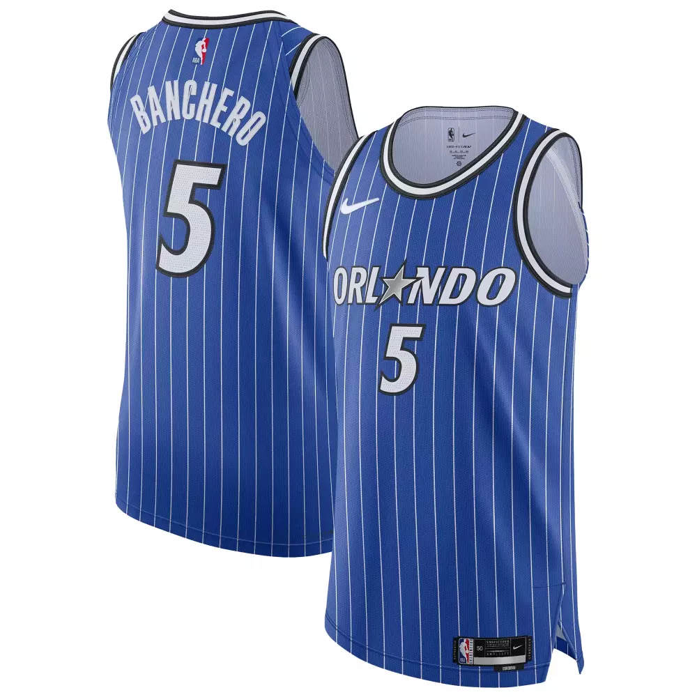 paolo banchero orlando magic nike authentic player jersey icon edition blue