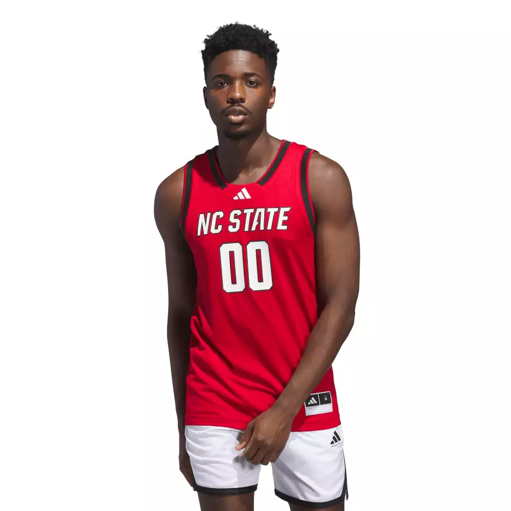 00 nc state wolfpack adidas replica swingman jersey red