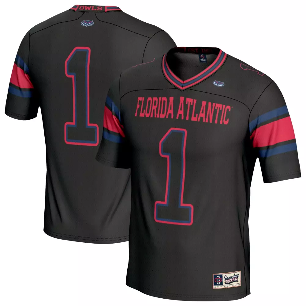 1 florida atlantic owls gameday greats unisex lightweight football jersey white 1