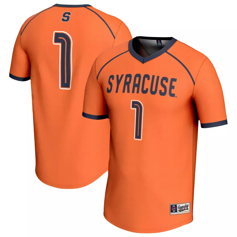 1 syracuse orange gameday greats lightweight women s lacrosse fashion jersey orange