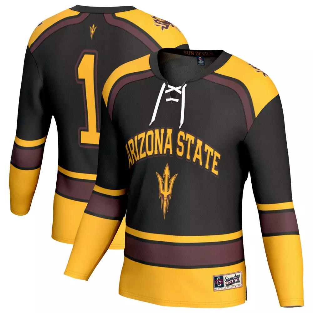 25 arizona state sun devils adidas premier strategy jersey white