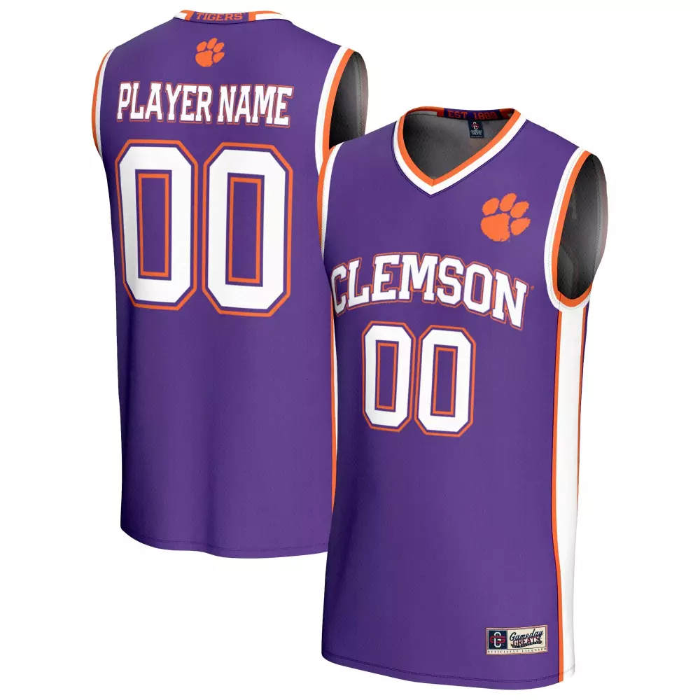 1 clemson tigers nike game jersey white