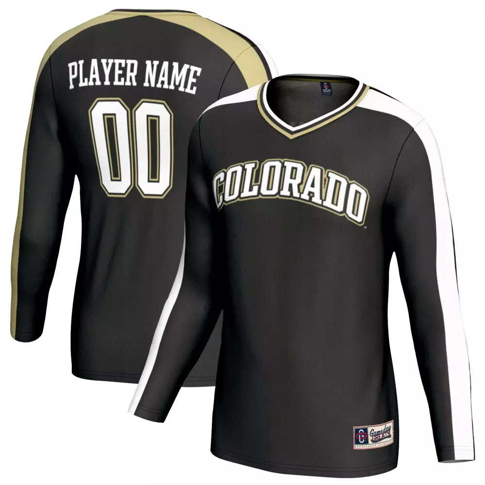 colorado buffaloes gameday greats unisex nil pick a player collegiate women s volleyball lightweight fashion jersey blac