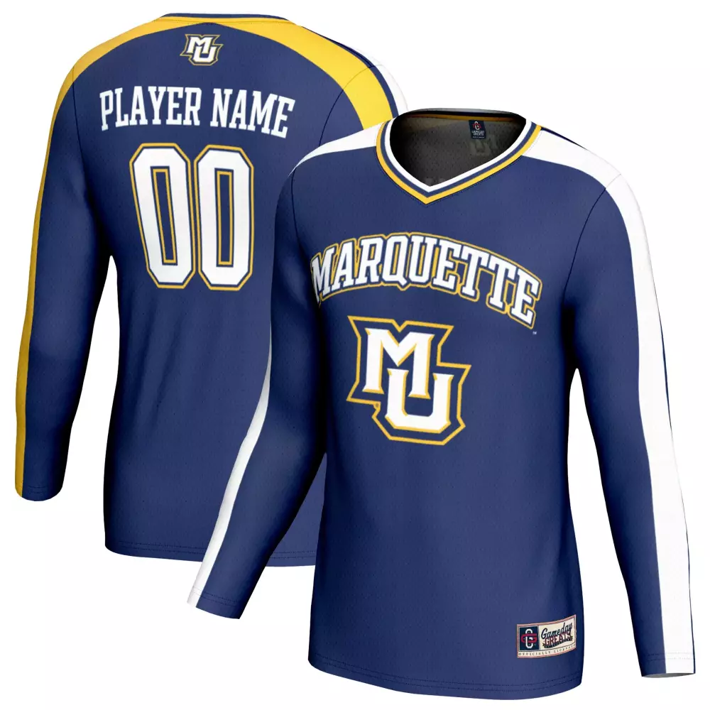 marquette golden eagles gameday greats unisex nil pick a player collegiate women s volleyball lightweight fashion jersey