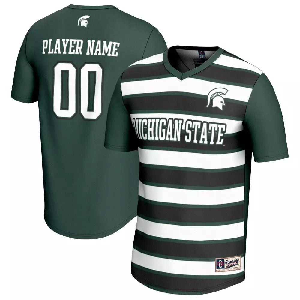 michigan state spartans gameday greats unisex nil pick a player collegiate women s soccer lightweight fashion jersey gre