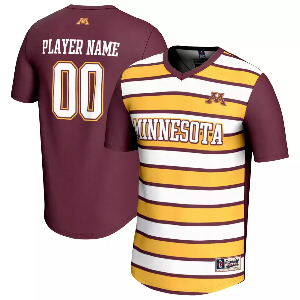 minnesota golden gophers gameday greats unisex nil pick a player collegiate women s soccer lightweight fashion jersey ma