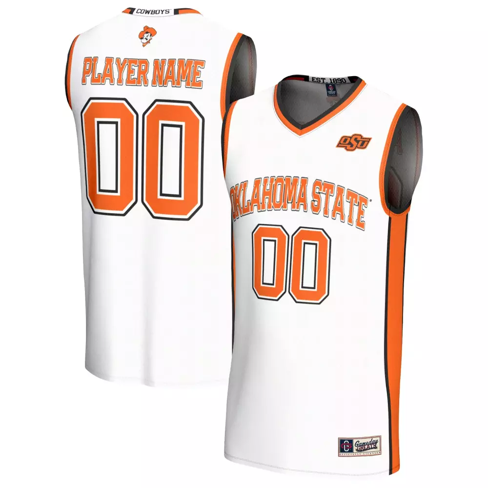 oklahoma state cowboys gameday greats unisex lightweight collegiate men s basketball nil pick a player fashion jersey bl 1