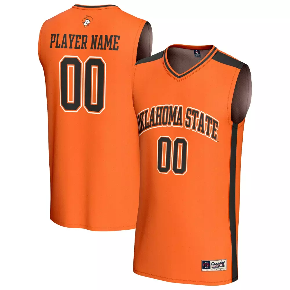 oklahoma state cowboys gameday greats unisex lightweight collegiate men s basketball nil pick a player fashion jersey bl 1