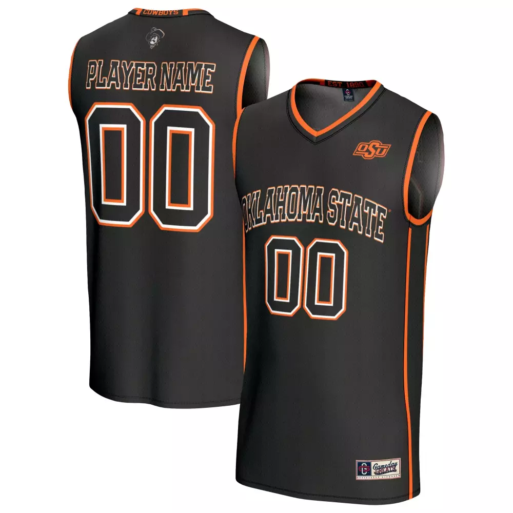 oklahoma state cowboys gameday greats unisex lightweight collegiate men s basketball nil pick a player fashion jersey bl 1