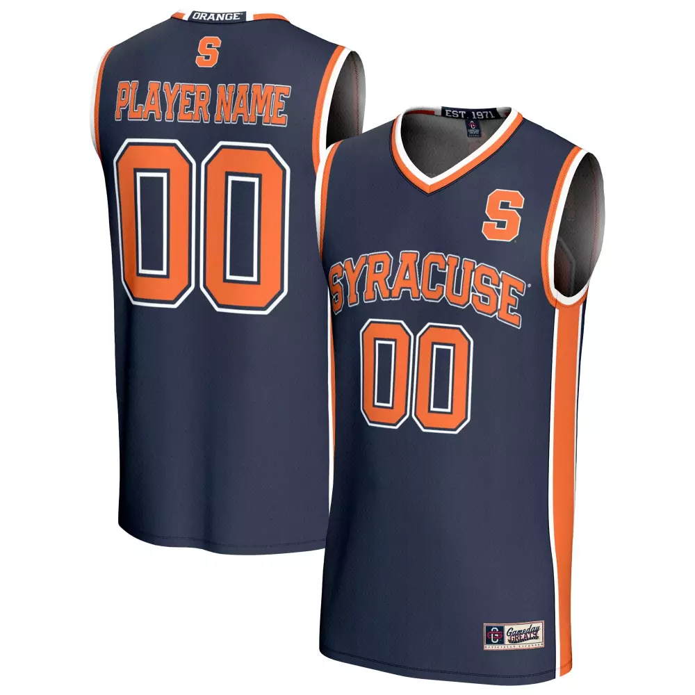 syracuse orange gameday greats unisex lightweight collegiate women s basketball nil pick a player fashion jersey orange 1