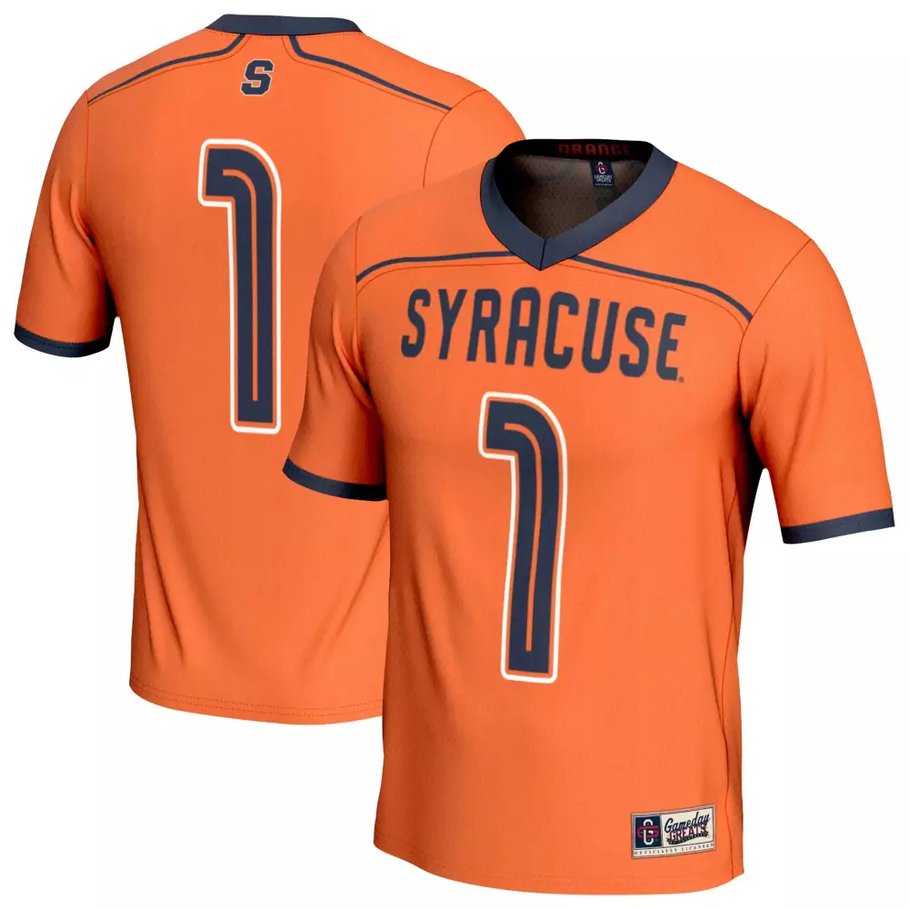 syracuse orange gameday greats unisex lightweight men s lacrosse fashion jersey orange