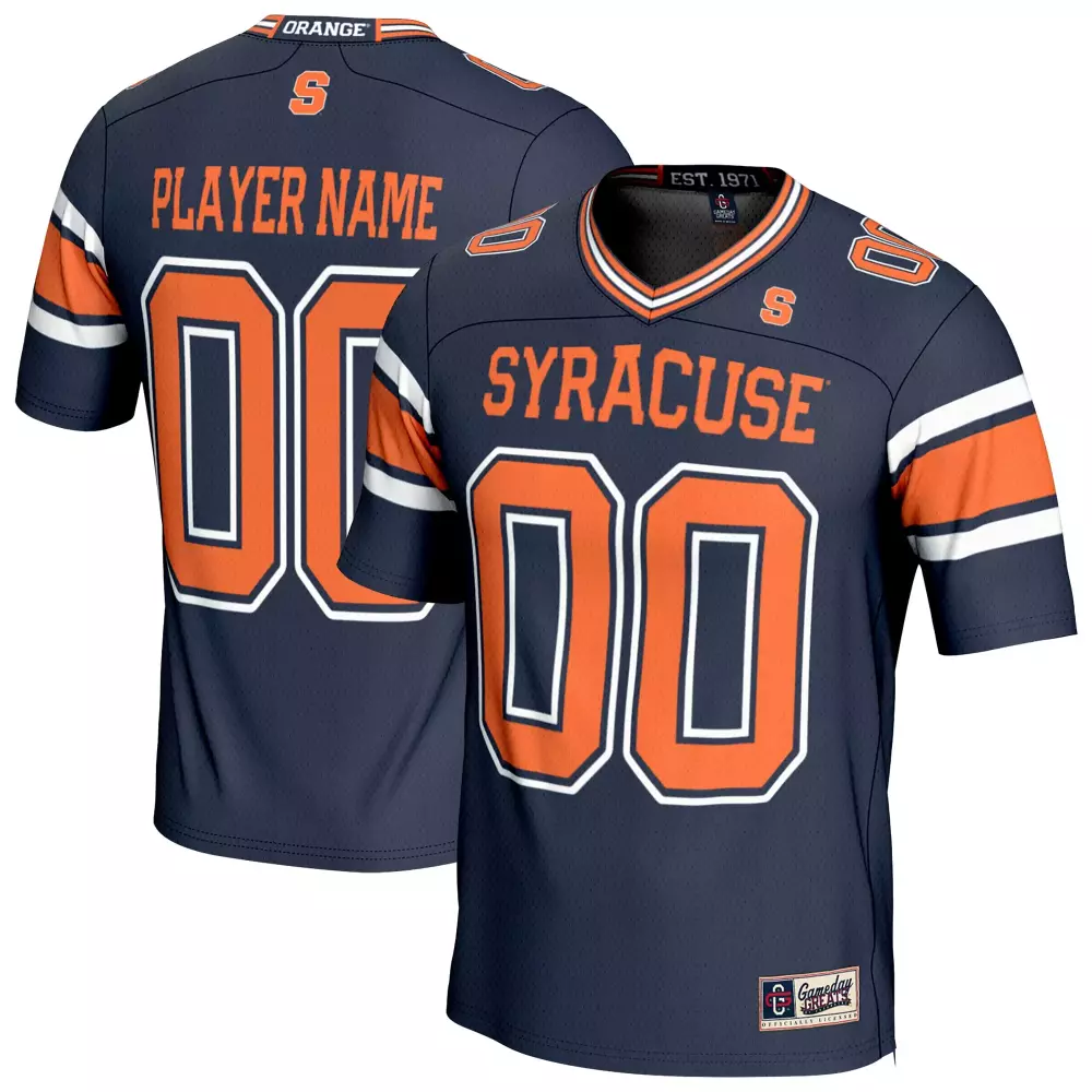 syracuse orange gameday greats unisex nil pick a player lightweight collegiate football fashion jersey white 1