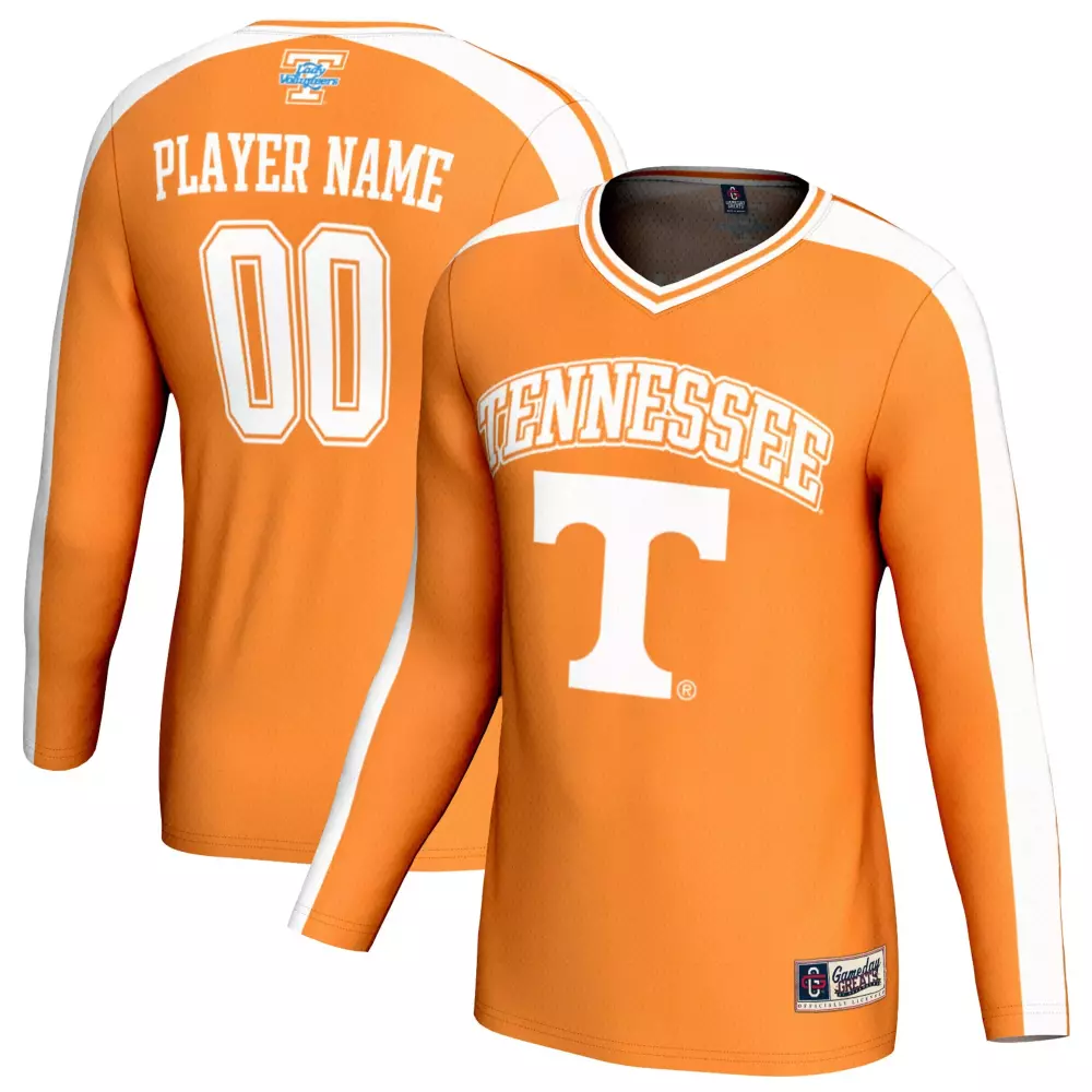 tennessee volunteers gameday greats unisex nil pick a player collegiate women s volleyball lightweight fashion jersey te