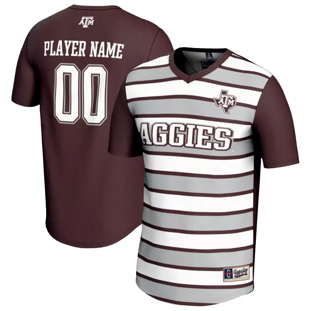 texas a m aggies gameday greats unisex lightweight collegiate men s basketball nil pick a player fashion jersey white