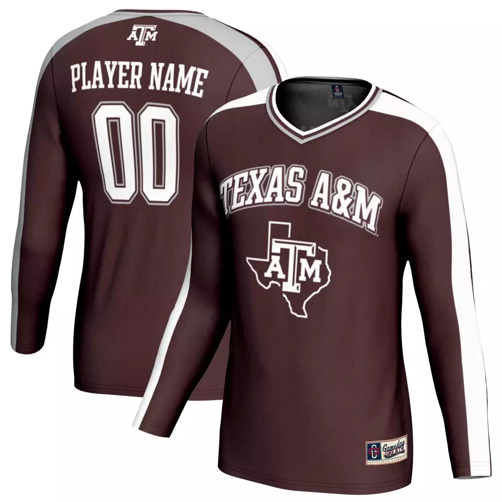 texas a m aggies gameday greats unisex lightweight collegiate men s basketball nil pick a player fashion jersey white
