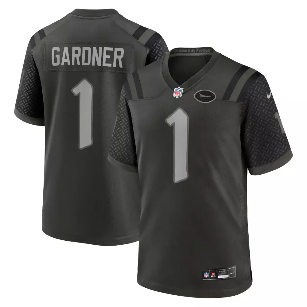ahmad sauce gardner new york jets nike 2025 rivalries collection game jersey gotham green