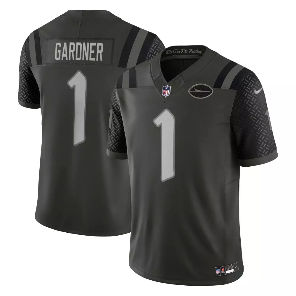 ahmad sauce gardner new york jets nike 2025 rivalries collection game jersey gotham green