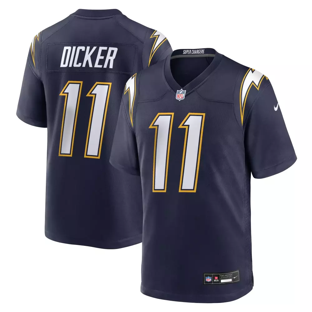 cameron dicker los angeles chargers nike alternate game jersey gold