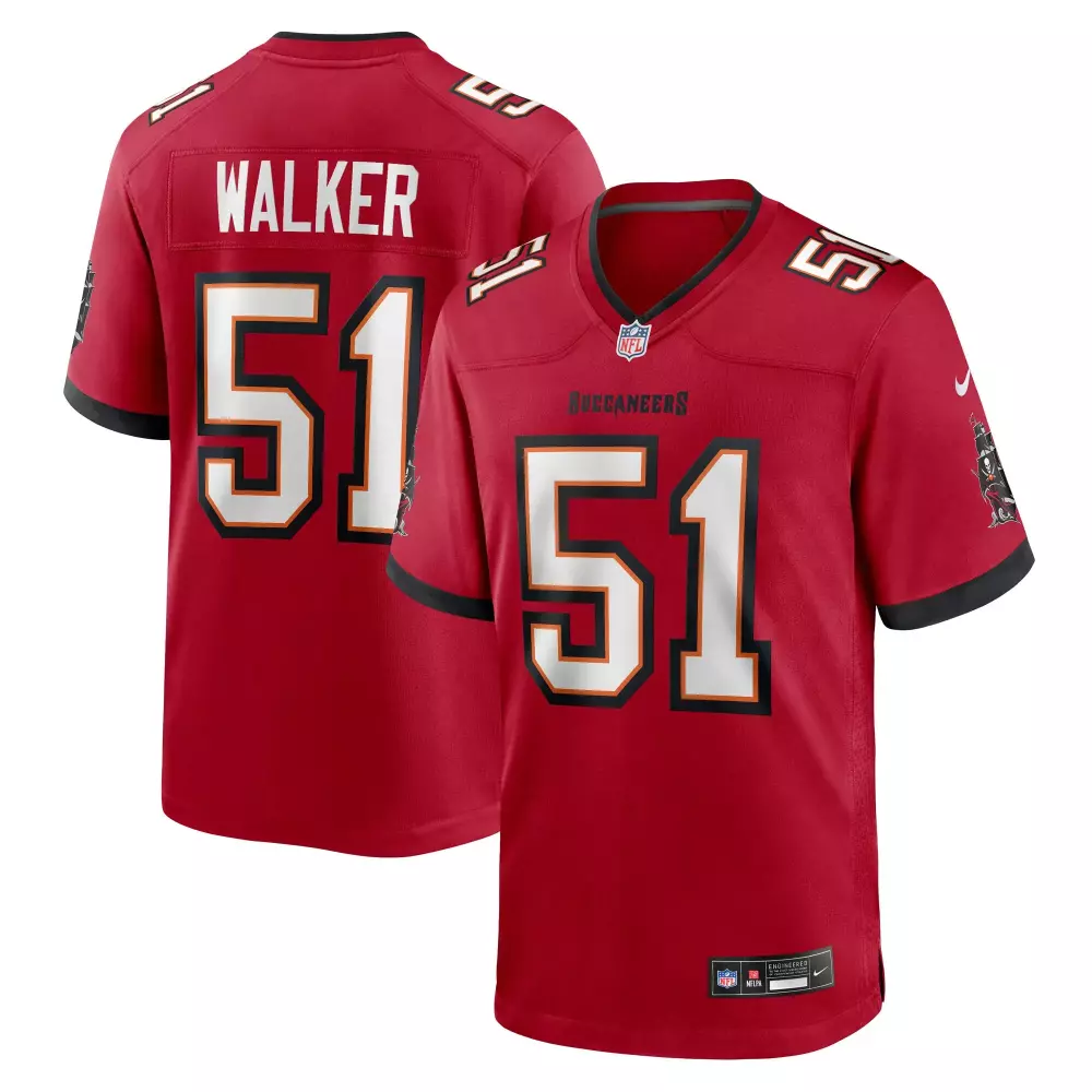 david walker tampa bay buccaneers nike team game jersey red