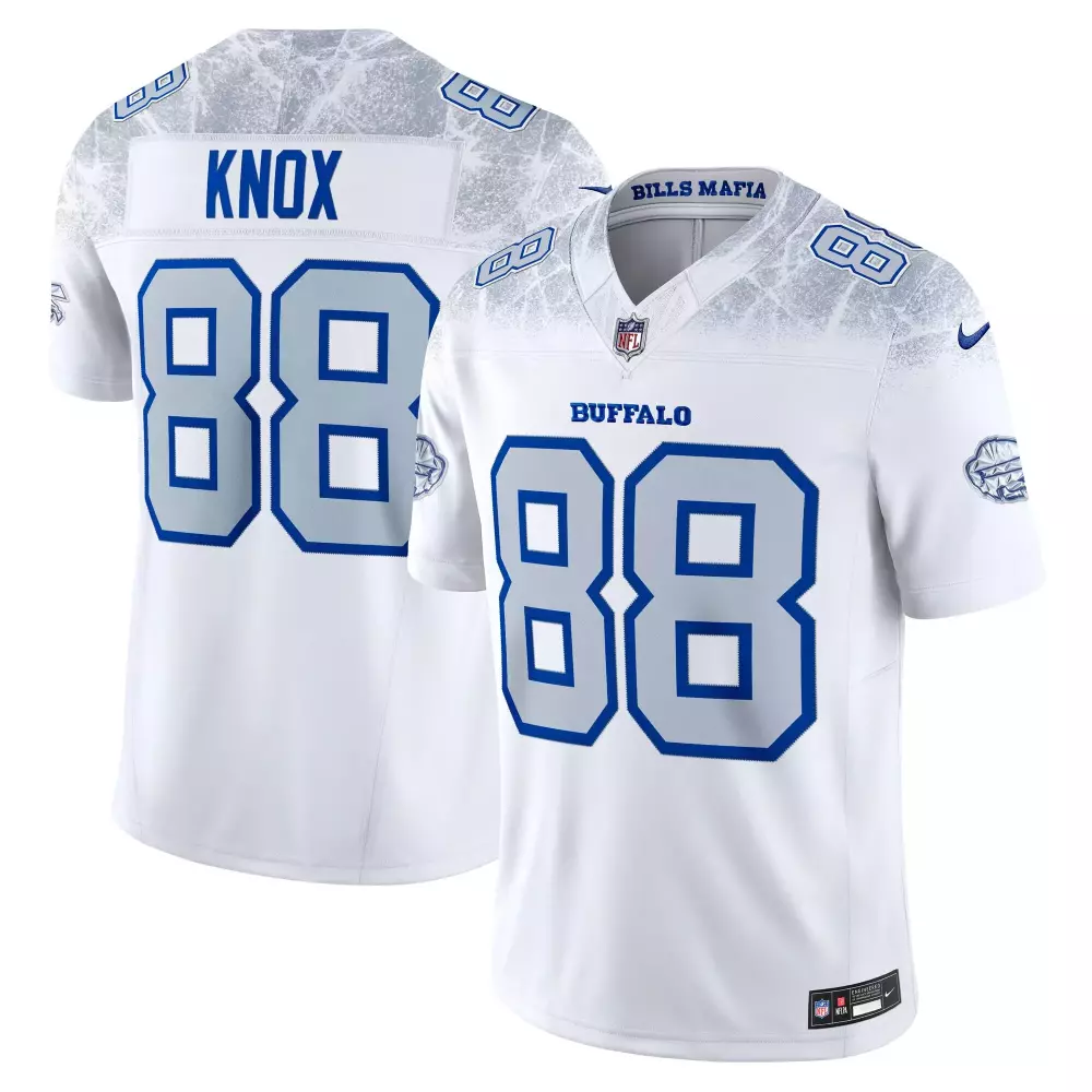 dawson knox buffalo bills nike 2025 rivalries collection limited jersey white