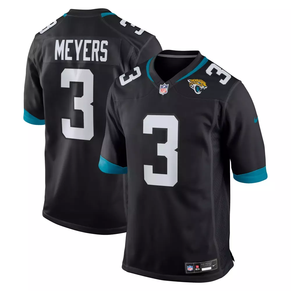 jakobi meyers jacksonville jaguars nike alternate game jersey black