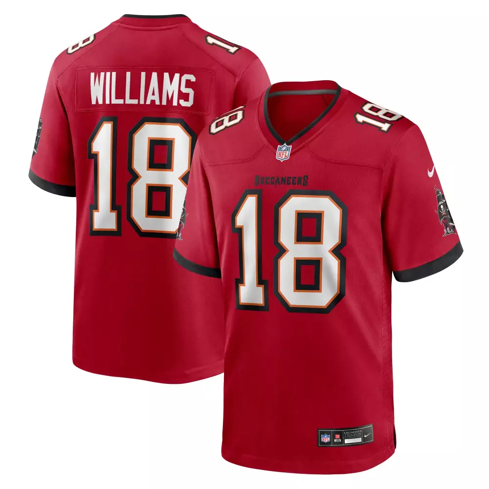 jj roberts tampa bay buccaneers nike team game jersey red