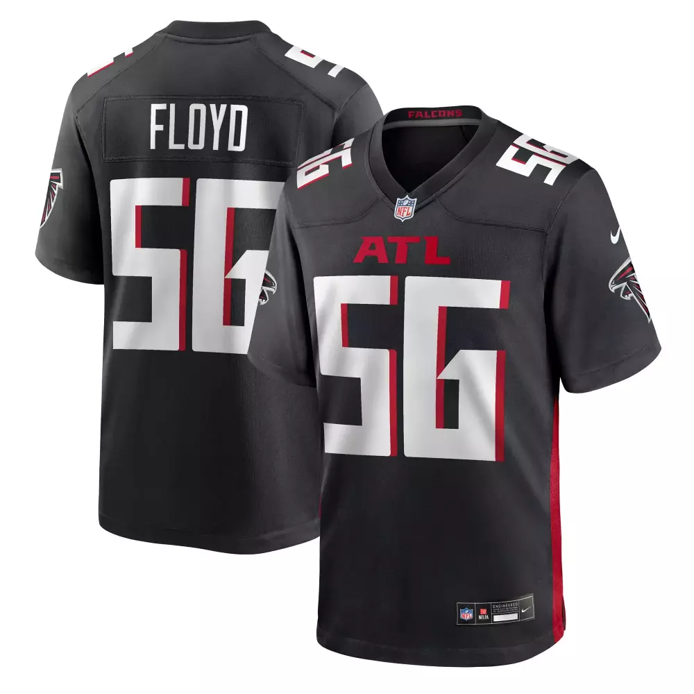 leonard floyd atlanta falcons nike team game jersey black