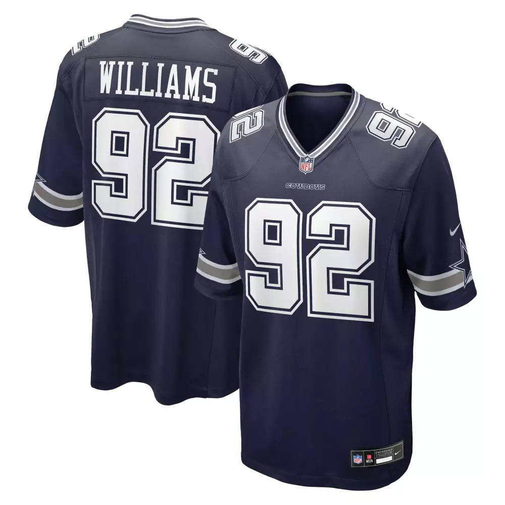 javonte williams dallas cowboys nike team game jersey navy