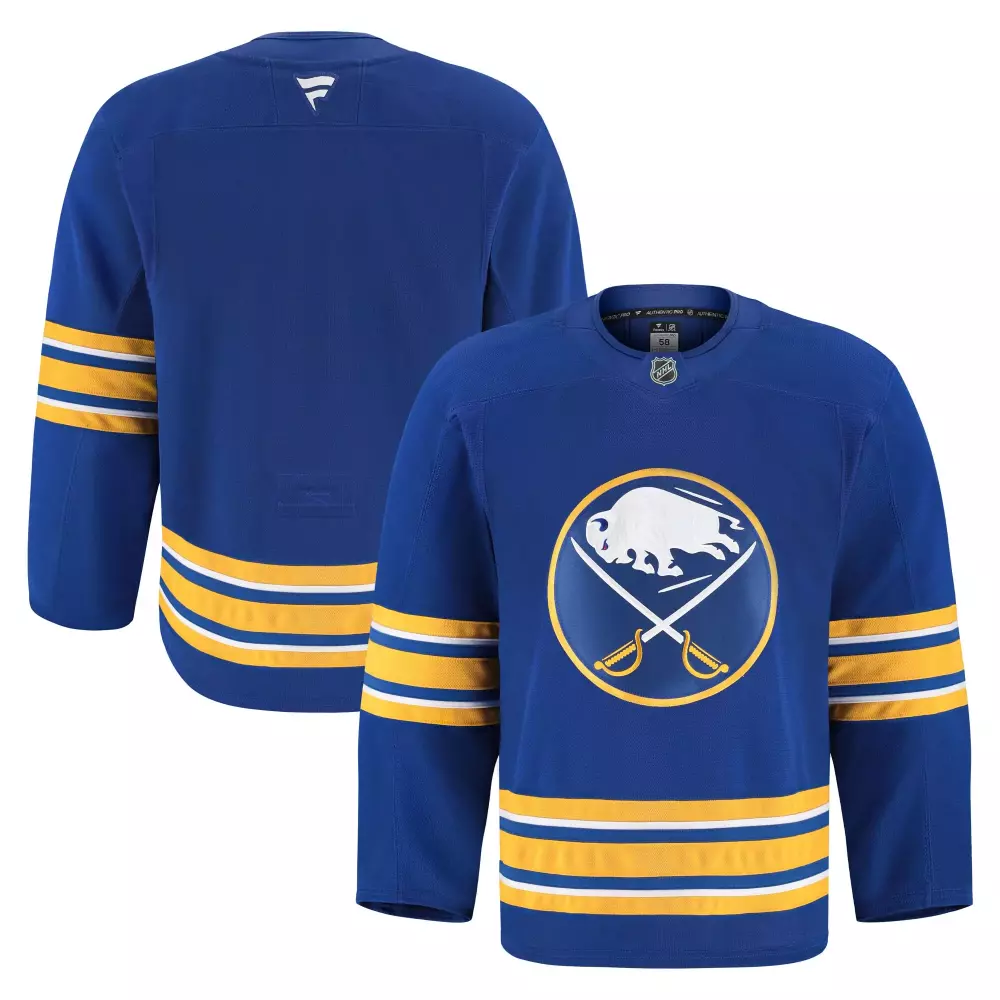 buffalo sabres fanatics home authentic pro jersey royal