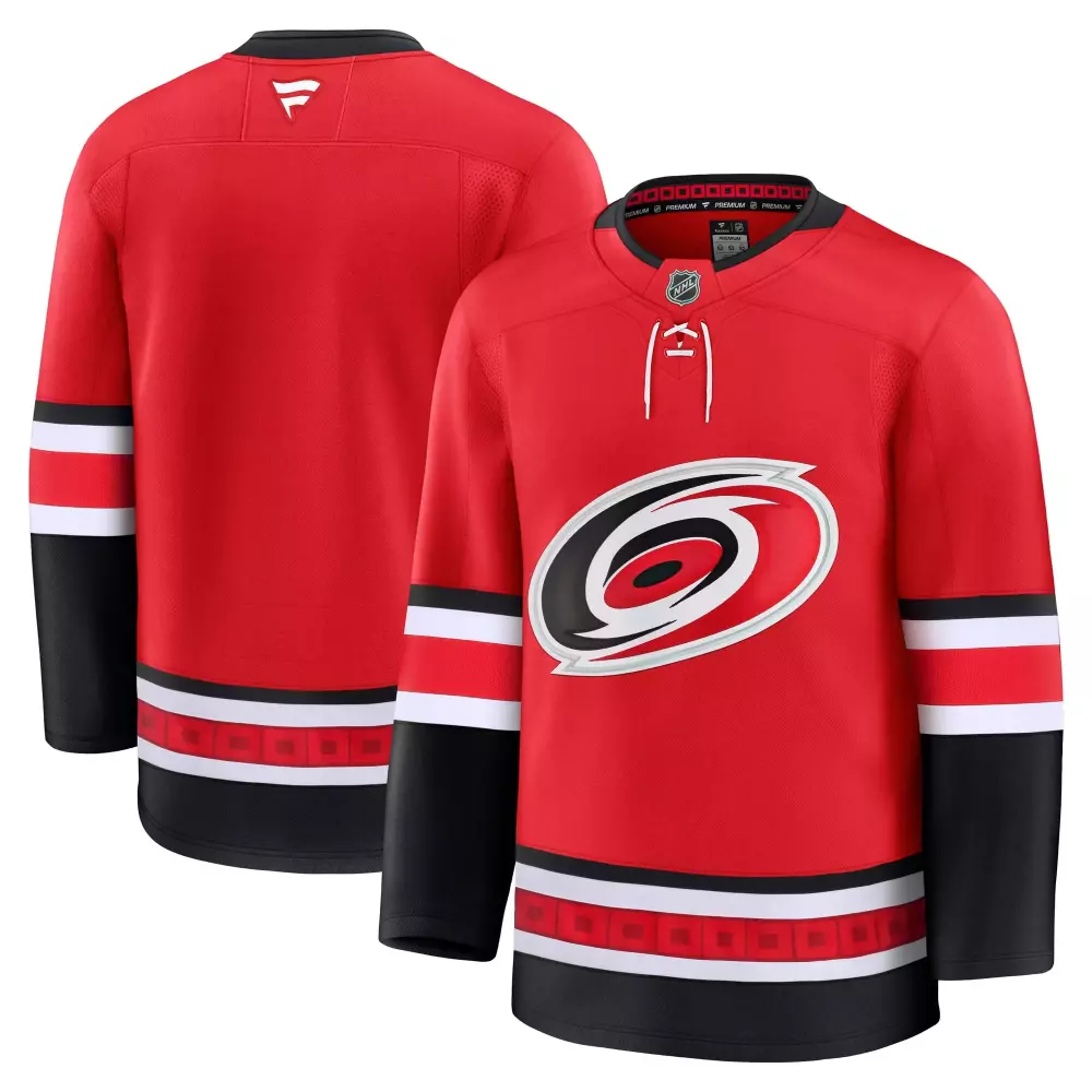 carolina hurricanes fanatics home premium jersey black 1