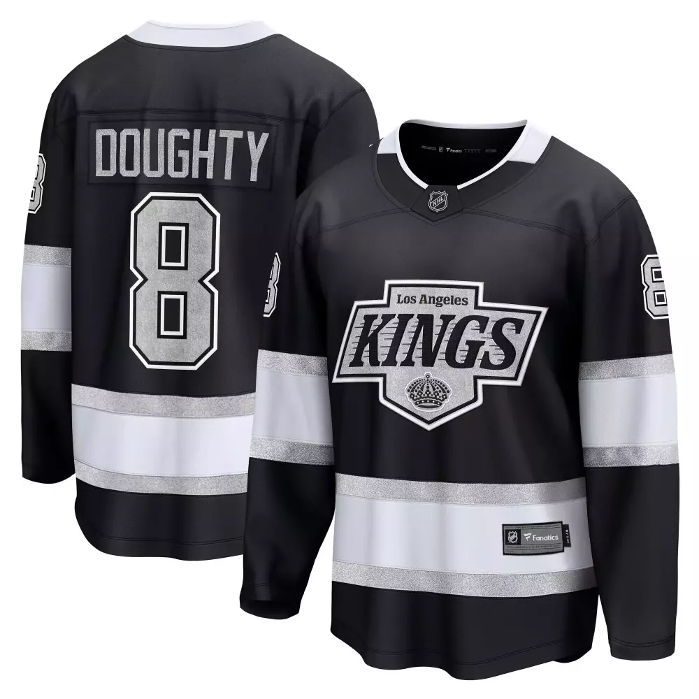 drew doughty los angeles kings fanatics home premier breakaway player jersey black