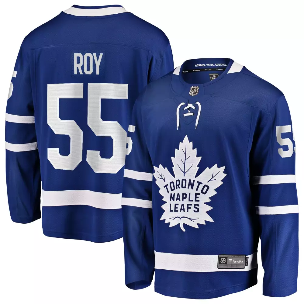 nicolas roy toronto maple leafs fanatics home breakaway jersey blue
