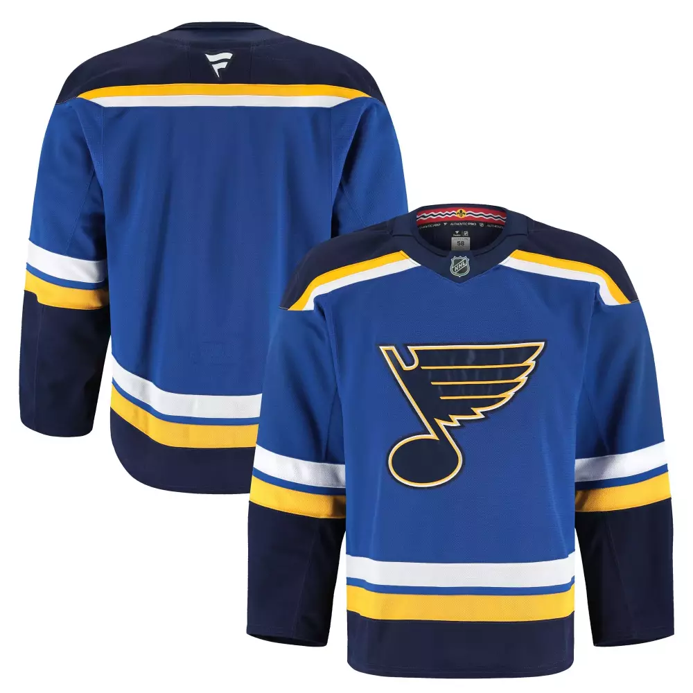 st louis blues fanatics home authentic pro jersey blue 1