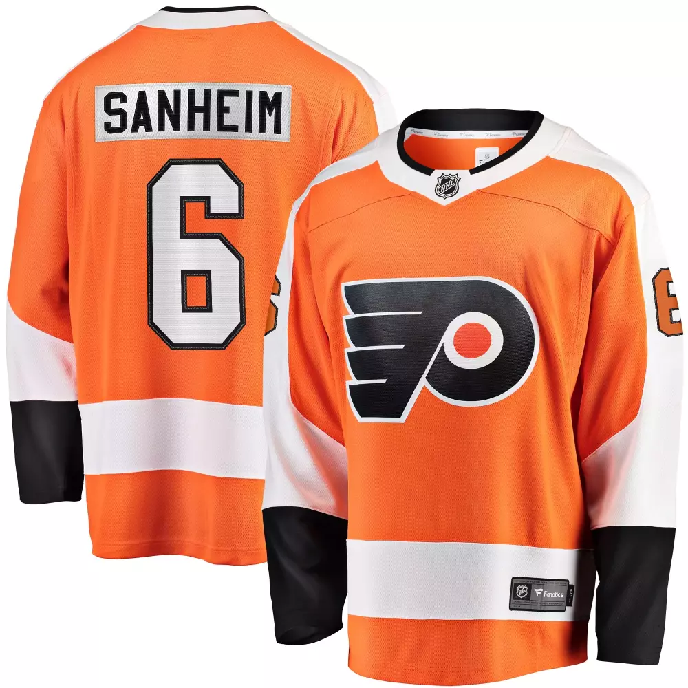 philadelphia flyers fanatics home authentic pro jersey orange