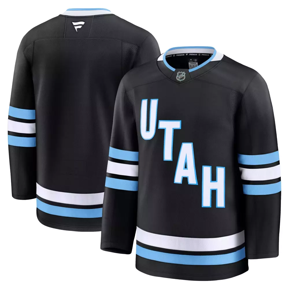 utah mammoth fanatics away premium custom jersey white 1