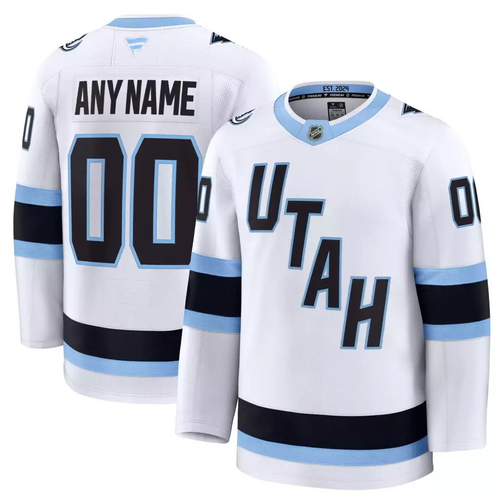 utah mammoth fanatics home premium custom jersey black